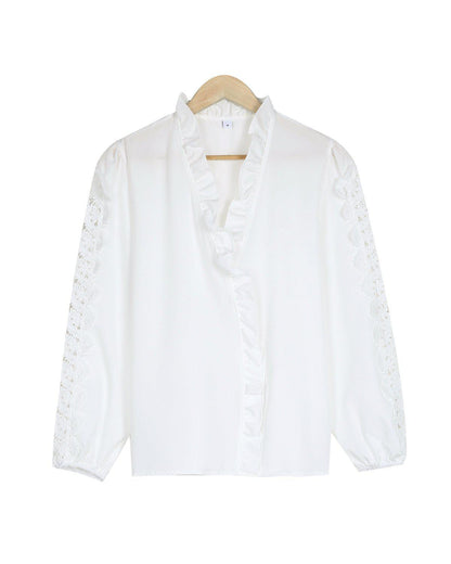 All Day Every Day White Blouse