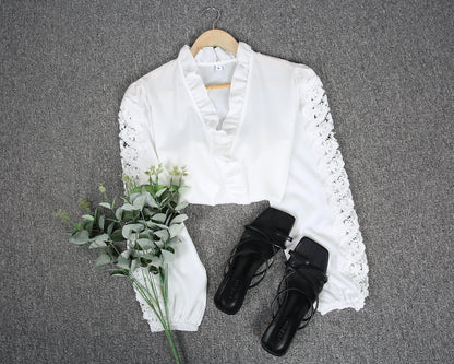 All Day Every Day White Blouse